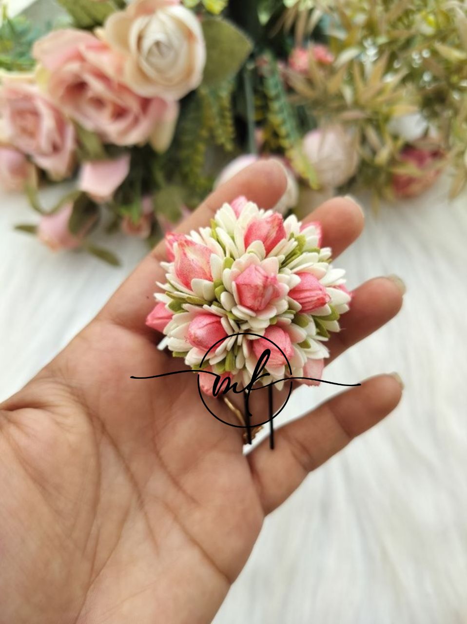 Cherry blossom Big ARFL Hair brooch