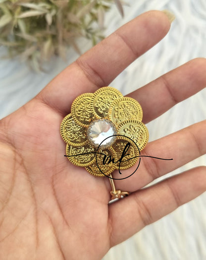 Cira Crystal HAIR Brooch/Hair Ties