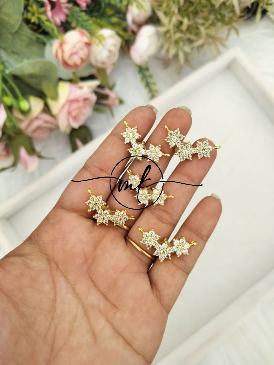 VINA AD 3B Floral Hair hook