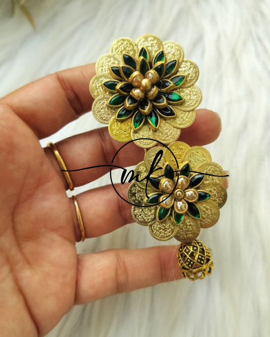 Laya Coin 2L Hair Brooch