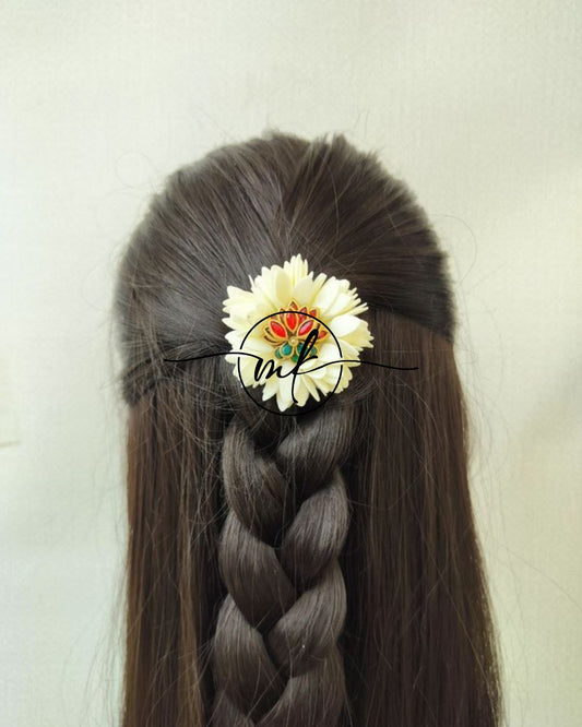 LIA Small Mullai ARFL Hair Brooch/ Hair ties