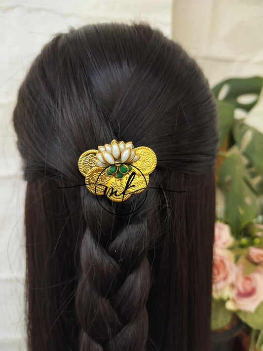 CIKA 5C Kundan Hair Brooch Return gift Combo