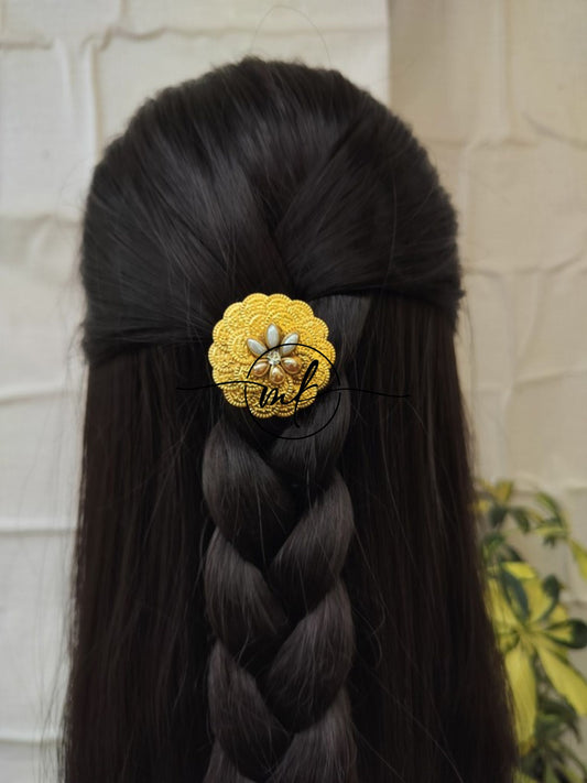 Coin Kundan Hair Brooch Return gift Combo