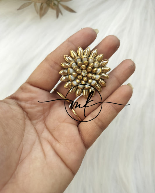 Kundan Hair Brooch/Hair ties