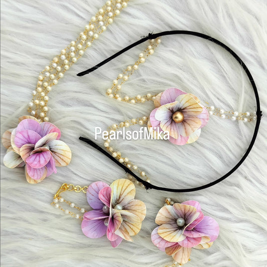 Floral Radhai set