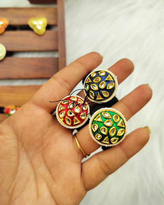 Meenakari Hair ties