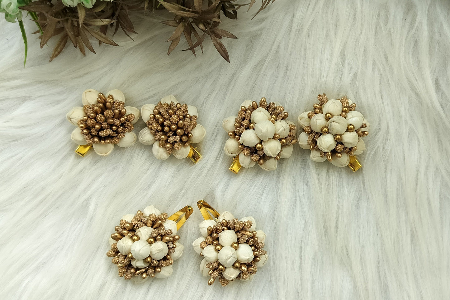 Jas - jasmin Alligator clip/Tic Tac -pair