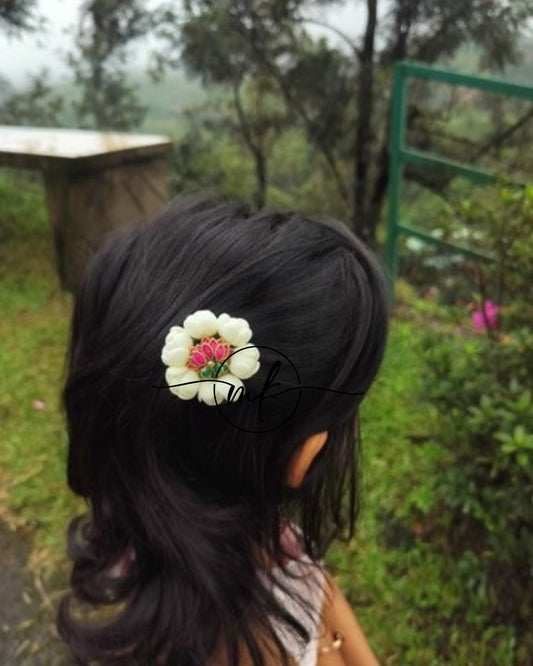 Pink Mini Lotus Malli ARFL Alligator clip