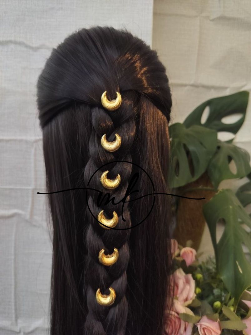 Gold Mathi Hair Hooks
