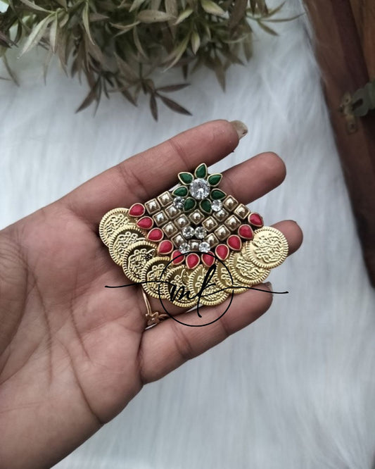 Hora multicolour Hair Brooch