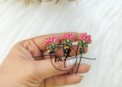 3D LOTUS Hair Hooks/Hair Brooch