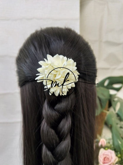 Mullai Flower Hair Ties