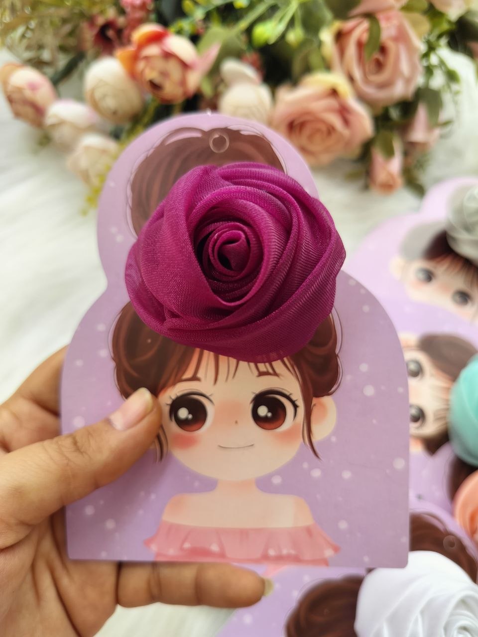 AURA Rose Hair ties