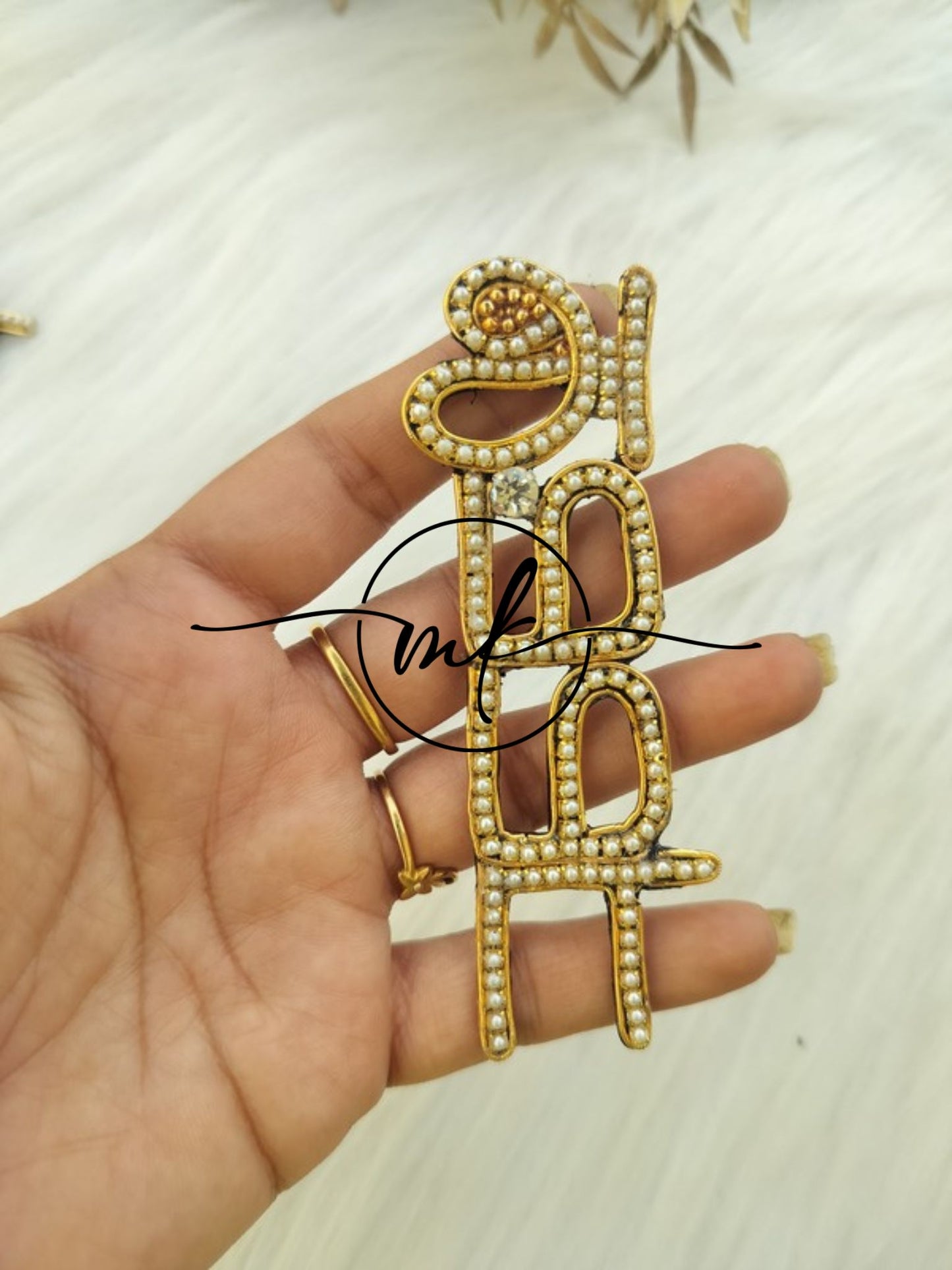 Amma - baby shower Hair accessories