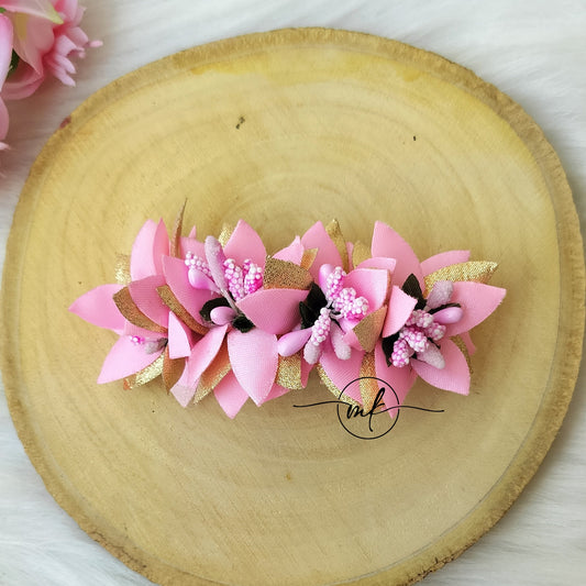 Pink Flower Pollen Center clip