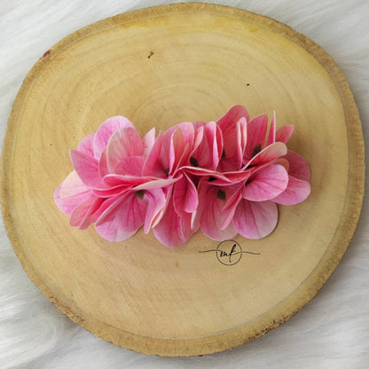 Pink Floral Center clip