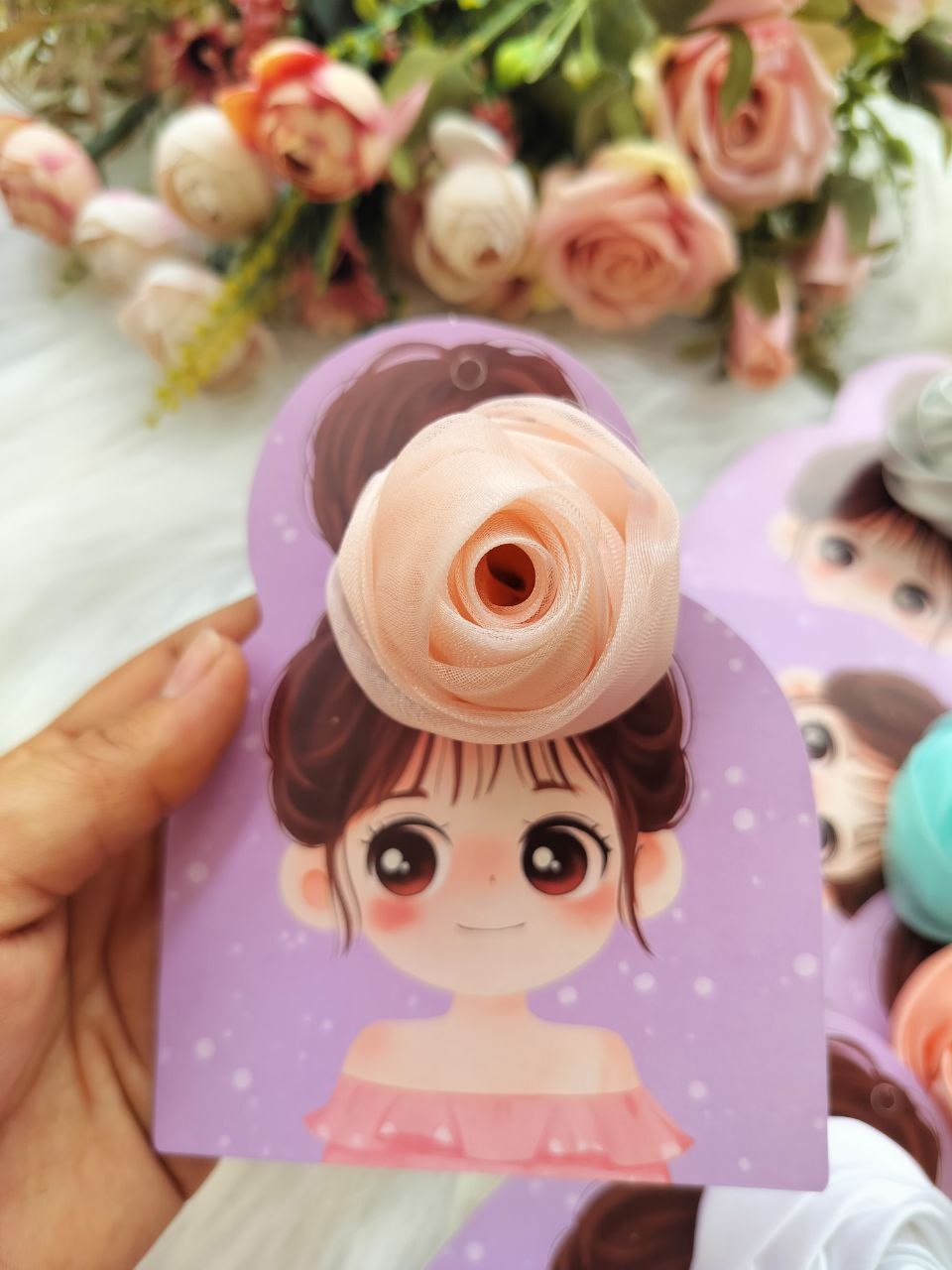 AURA Rose Hair Ties