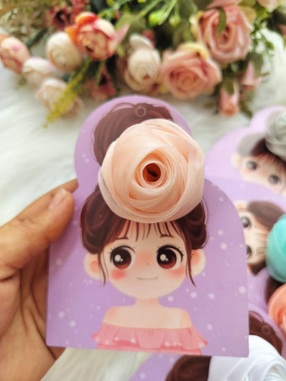 AURA Rose Hair Ties