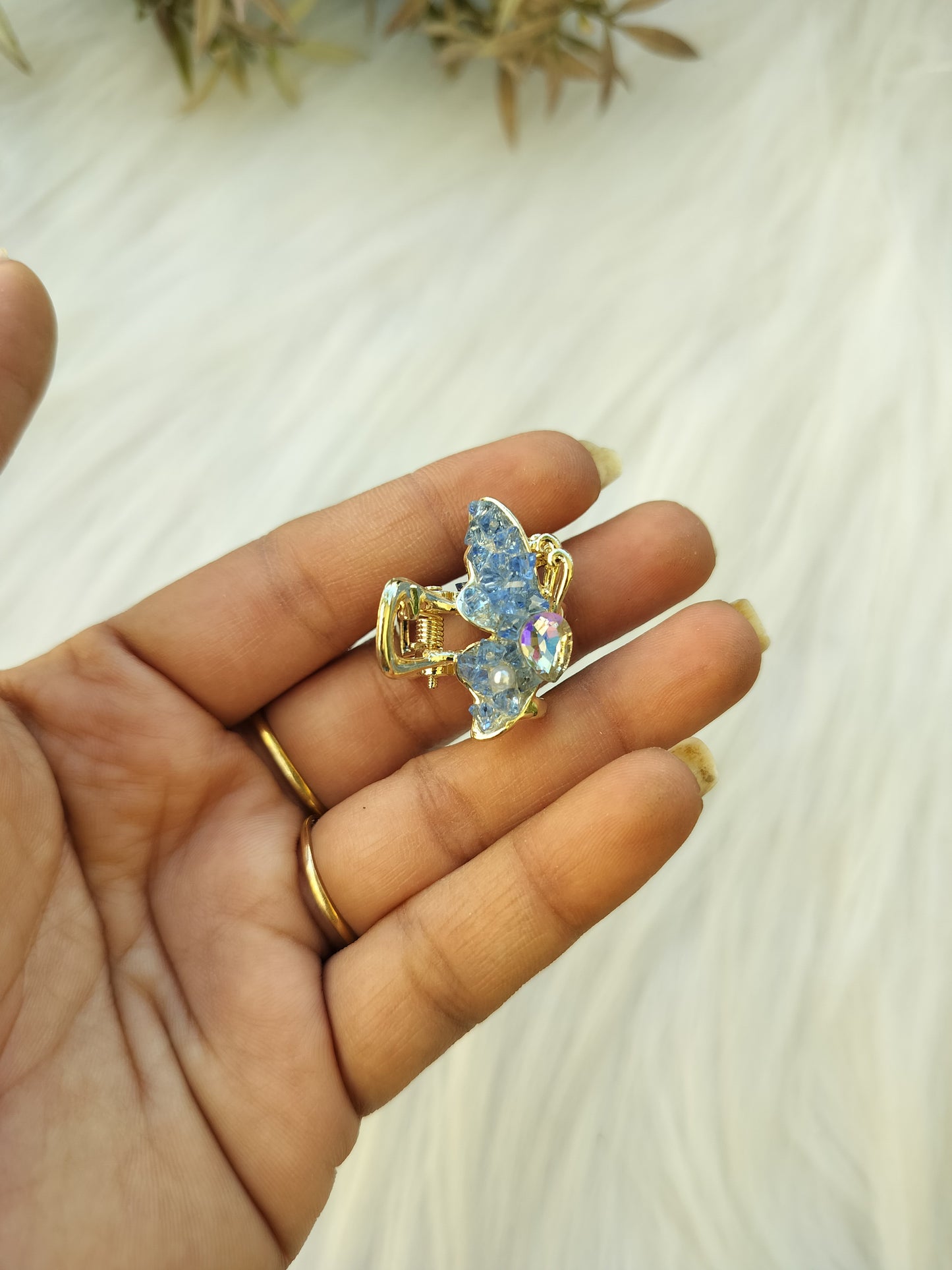 Blue Butterfly Mini claw