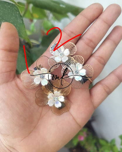 NEO Floral Alligator clip - 1 piece