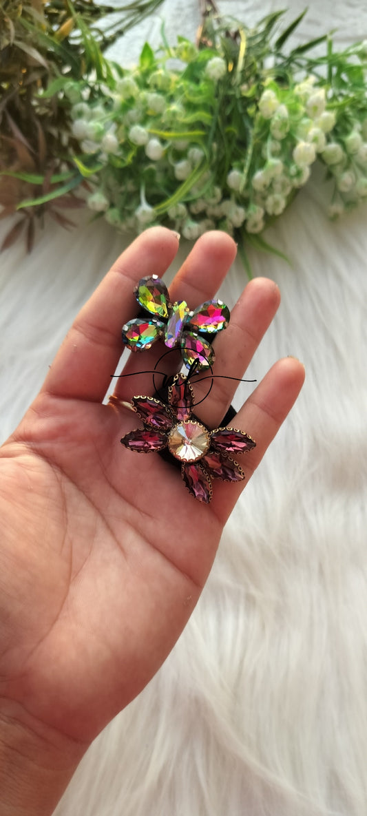 Crystal Hair Ties