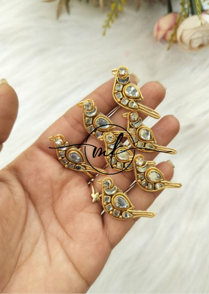 Mini Parrot Hair Hooks