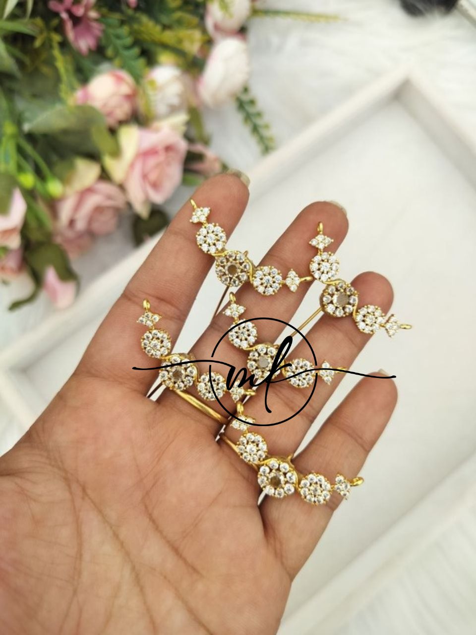 VINA AD 5B Floral Hair hook