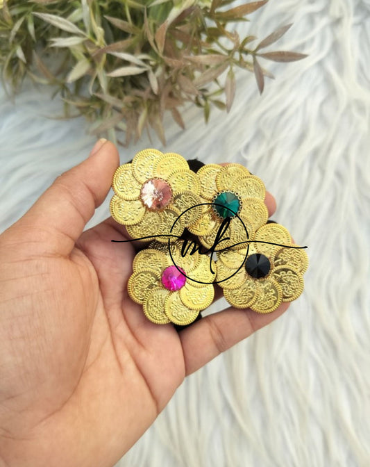 CIRA Crystal Hair Brooch Return gift Combo - Mix of Colours