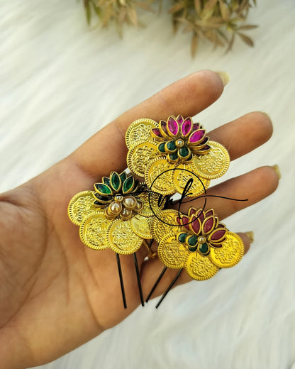CIKA Lotus - 5C Hair Brooch - 1 Piece