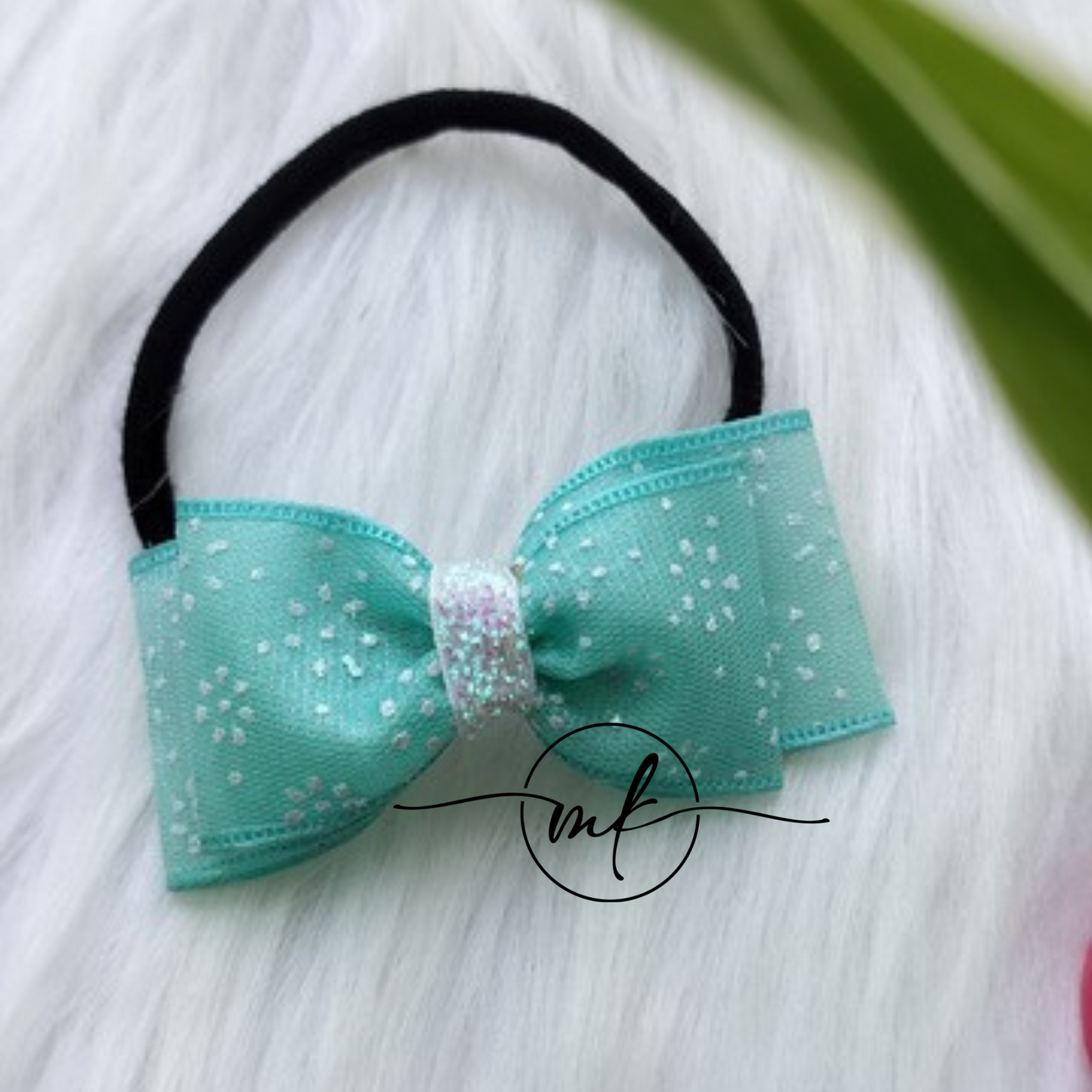 Sea Blue baby head band