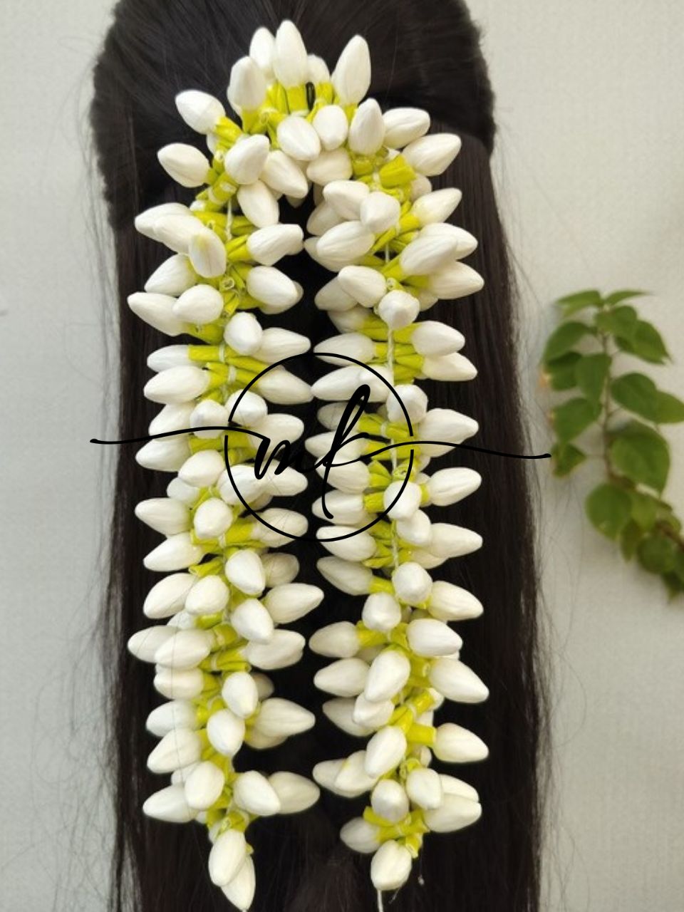 Jasst -Premium Washable Jasmine HAIR - ARFL Tied String - 16.5 inch -1 molam
