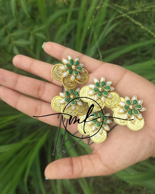 CIKA Flower - Hair Hooks/ Hair Brooch