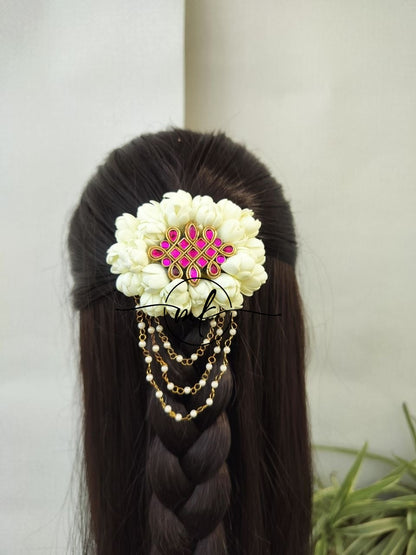 Pink KOLAM *Malli ARFL Centre Clip