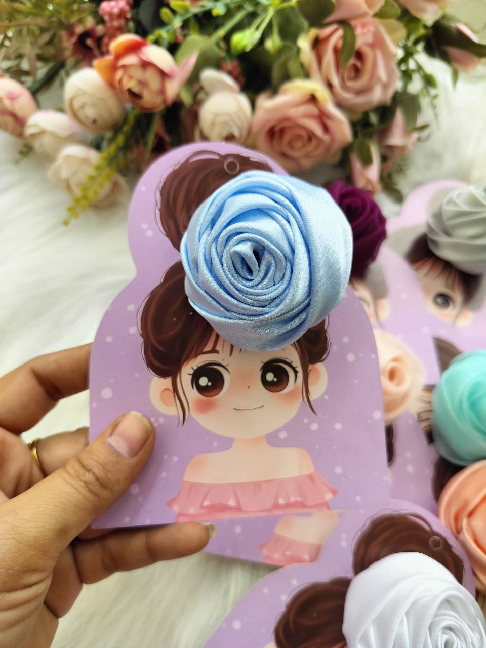 AURA Rose Hair Ties