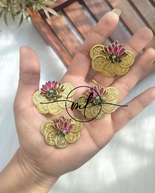 CIKA Lotus - 5C Hair Brooch - 1 Piece