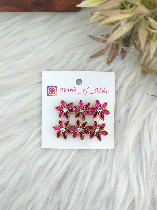 Kundan Alligator pin