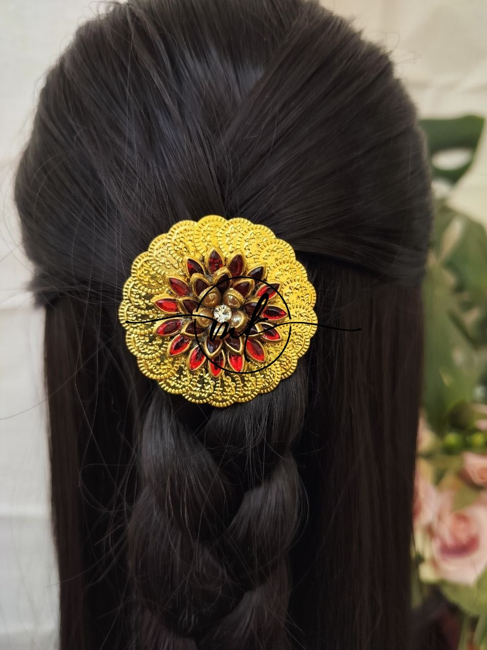 Big Ring Red Hair Ties