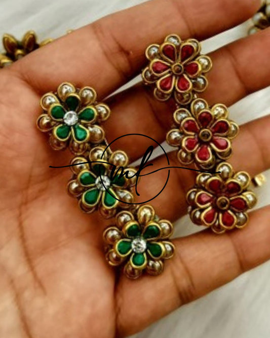 Kundan Saree pin