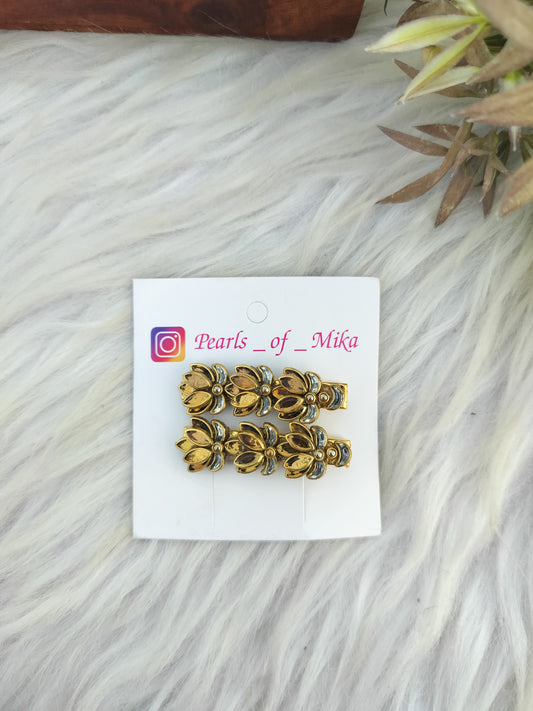 Kundan Alligator pin