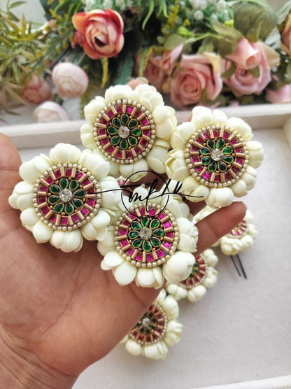 Gundu Malli + Spire Hair Brooch ARFL Return Gift Combo