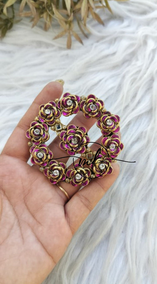 Nimo Center clip Purple Rose-5Cm
