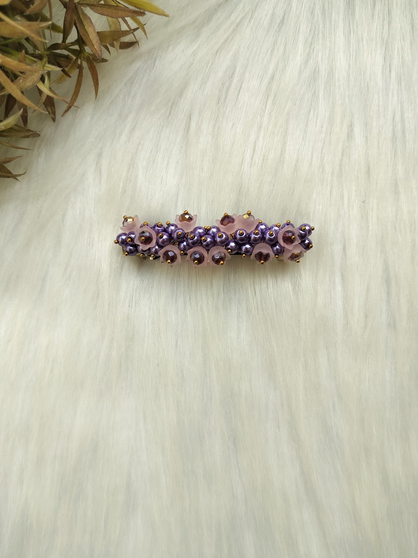 Purple premium Baratte Clip -Large size