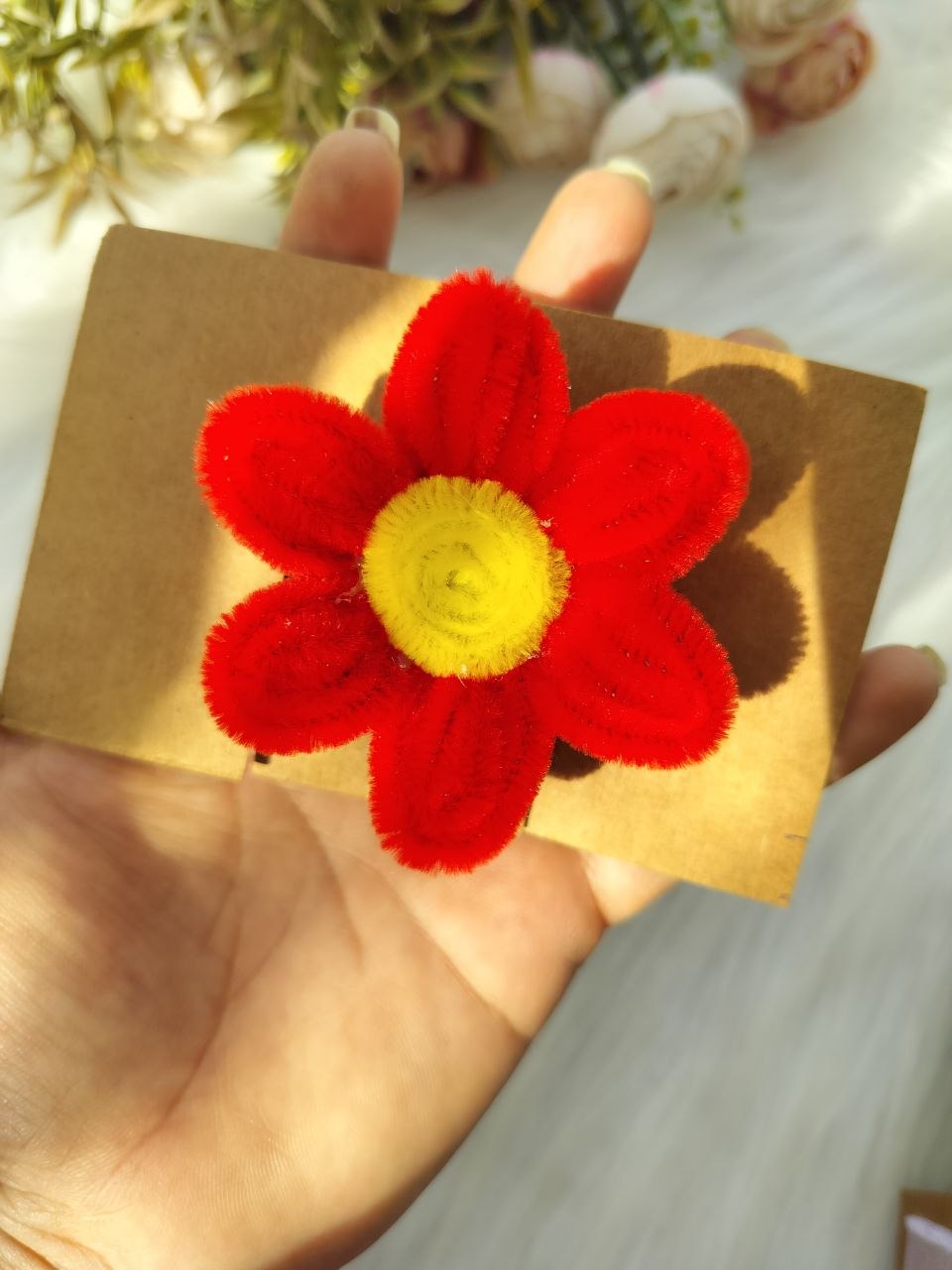 Poppy Red lily Baby Head band
