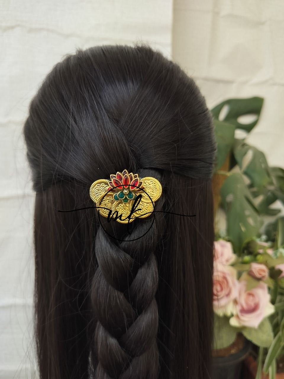 CIKA 5C Kundan Hair Brooch Return gift Combo
