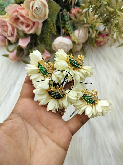 Swan Mullai ARFL Hair Braid brooch - set of 4 pieces