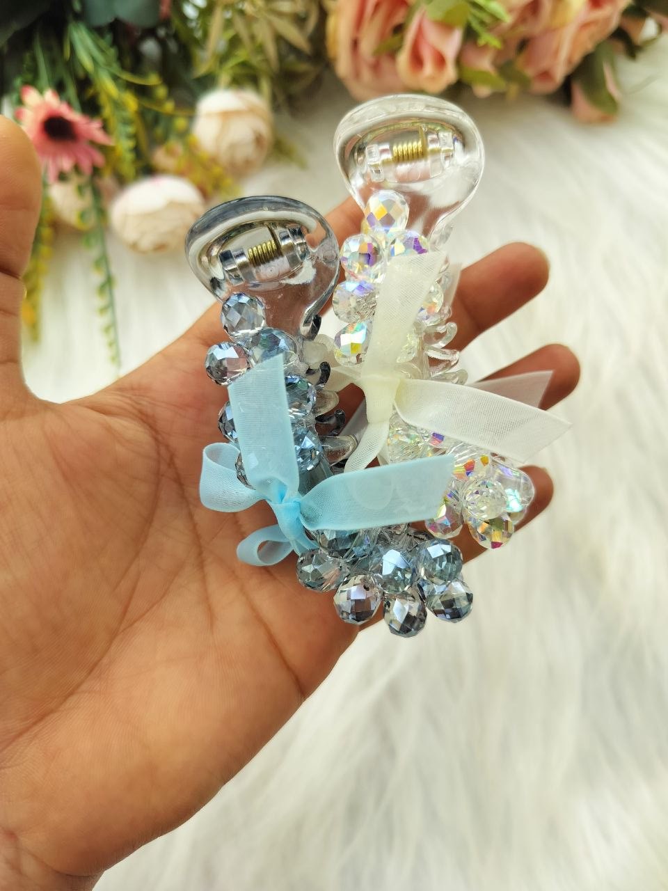 Crystal Premium Banana clip - V type