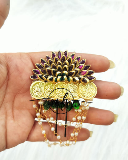Mini Sunflower HAIR Brooch