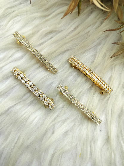 Crystal Metal Buckle Clip - small size