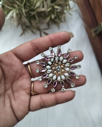 Sun Hair Brooch