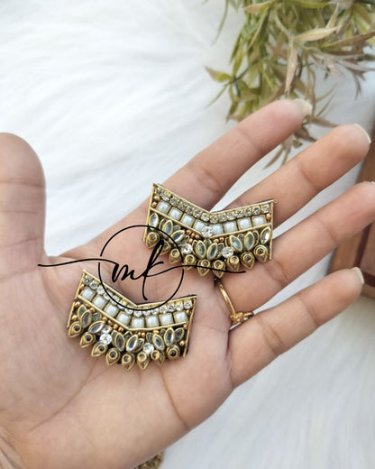 VIMI Braid Golden hair Brooch - SET OF 5